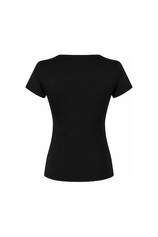 Trender Basic Siyah Kadın Bluz 10717