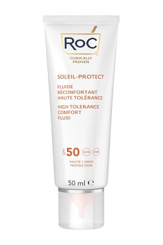 Roc Soleil-Protect High Tolerance Güneş Korumalı Kırışıklık Karşıtı Rahatlatıcı Krem SPF50 50 ML