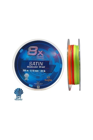 Dft Bojin 8x Satin M.color İp Misina 0.18mm 300 M