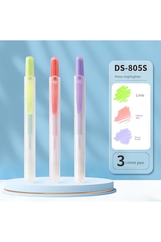 3'lü Set - Lime + Sakura Kırmızı + Hayal Moru Um101177-37 Yurt Dışından Çok Renkli