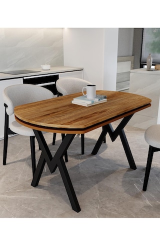 Avenza Living 70 120 Sabit Gofret Yemek Masası Amalfi