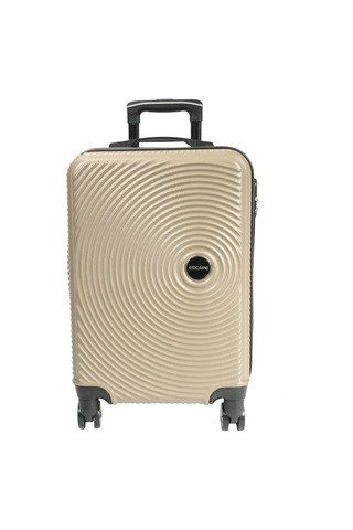 Escape Vlz 072-set Abs 8 Tekerlekli Büyük, Orta, Kabin Boy Valiz, Bavul Seti, Gold