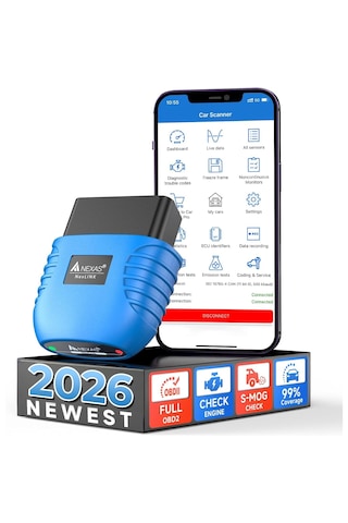 Nexas Car Scanner Bluetooth OBD 2 Araç Tanı Cihazı