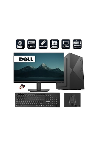 Xaser Officepro D20 Intel Core İ5-12400f 8gb Ram 256gb M.2 Nvme Ssd 2gb Gt610 23.8" Dell Monitörlü Masaüstü Ofis Bilgisayarı Diğer