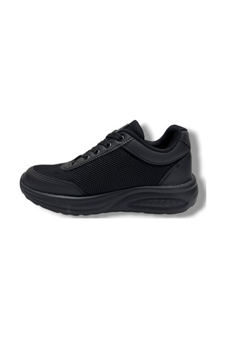 Parley 724-26 Anorak Anatomik Taban Bağcıklı Kadın Sneaker Siyah