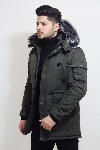 Bill Içi Kürklü Kapüşonlu Mont (476564682)
