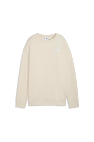 Puma Ess Small No. 1 Logo Rela Krem Kadın Sweatshirt Bej