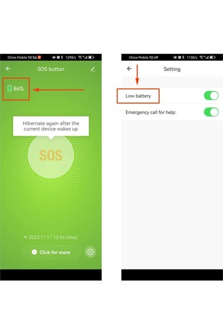 Padalink Yaşlılar İçin Tuya Wifi Acil Butonu - Sos Tek Tuş Çağrı Alarmı, Mini Taşınabilir Şarjlı, Akıllı Telefon Bildirimi, 2.4ghz Wi-fi Desteği