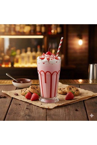 Milkshake Çilek Aromalı 1000gr 1 KG