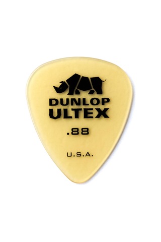 Dunlop Ultex 421p088 Standart, 0,88 Mm Gitar Penaları, 6'lı Paket