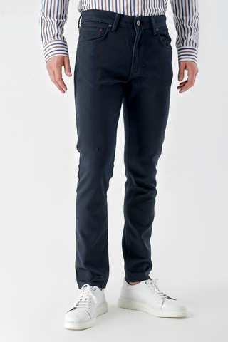 Morven Erkek Lacivert Mevsimlik Pamuk 5 Cep Slim Fit Jean Pantolon 25ms003008200 Lacivert Lacivert