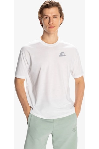 Kappa Frotis Erkek Beyaz T-shirt 321w7yw-001 Beyaz