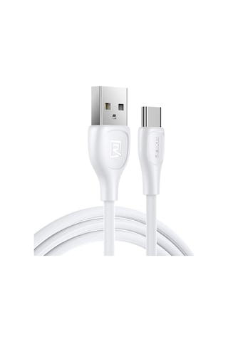 Remax Rc-160a 2.1a Tip-c / Usb-c Lesu Pro Serisi Şarj Veri Kablosu, Uzunluk: 1m Beyaz