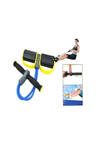 Body Trimmer Egzersiz Aleti El Ayak Egzersiz Direnç Yayı Lastiği