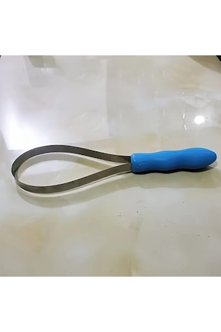 Elmpaly Mavi 2 Taraflı Evcil Hayvan Tüy Fırçası: Kedi Köpek At Taranması, Sağlıklı Tüy