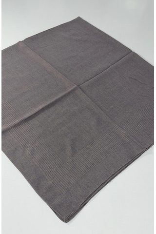 Miray Büyük Boy Pano Pamuk Eşarp - 120 X 120 - 0618 Sis Gri