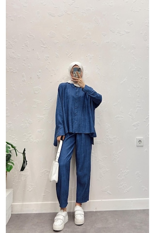 Kadın İkili Takım Mavi