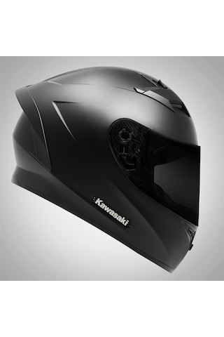 Kawasaki 3D Gümüş Arma Sticker Yapıştırma 2 Adet
