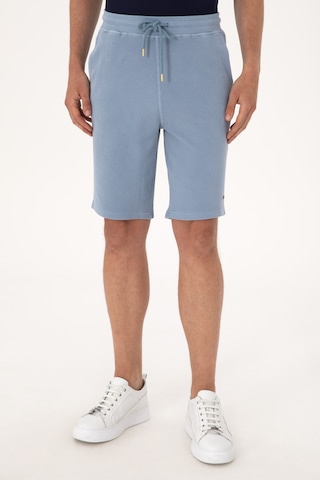 U.s. Polo Assn. Erkek Mavi Şort Örme 50298082-vr036 Mavi