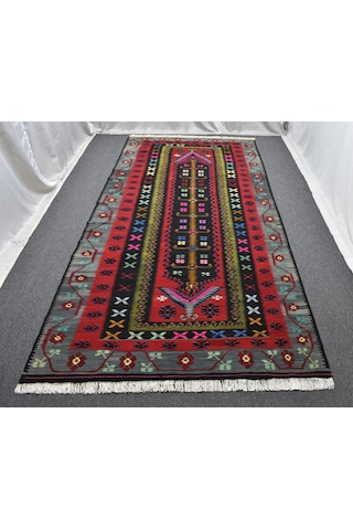 Zehra Abla Halı Yeni El Dokuma 6m2 Karabağ Yün Kilim 6373