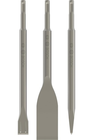 Professional 3 Parçalı Keski Seti Long Life Sds-plus Beton, Darbeli Matkap Aksesuarı