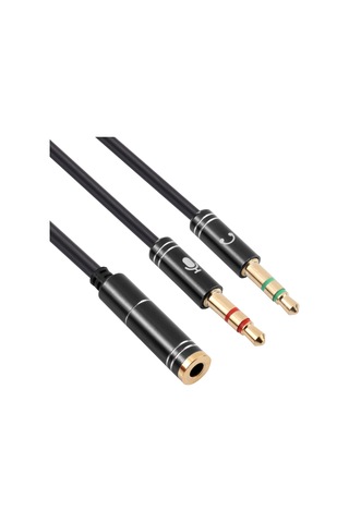 Sones 3,5 Mm Dişi - 2 X 3,5 Mm Erkek Adaptör Kablosu