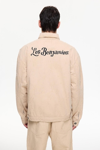 Les Benjamins Les Benjamıns Jacket 004 L Neutral Nude Bej