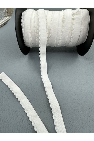 Paşateks 1 Cm İç Çamaşır Lastiği-5 Metre-beyaz