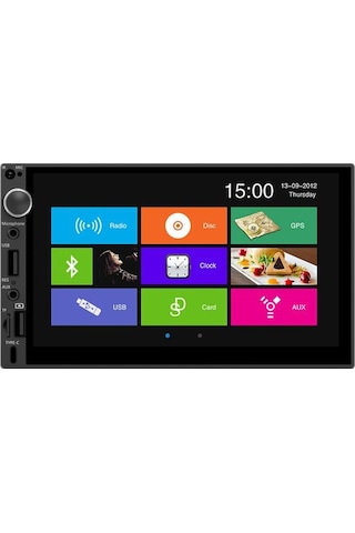 Twogo Go-i3356 Double Teyp 7 Inch Ekran Yansıtma 4 50w Usb/bt/sd/fm/aux Geri Görüş Kamerası