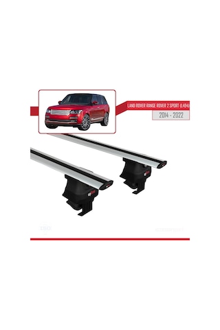 Land Rover Range Rover 2 Sport L494 2014-2022 Arası İle Uyumlu Ace-4 Ara Atkı Tavan Barı Gri