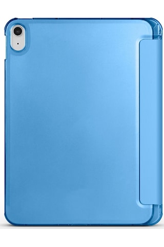 Apple Uyumlu iPad, A16 11.nesil 2025 Smart Folio Cover Akıllı Uyku Modlu Pu Deri Standlı Tablet Kılıfı Kapaklı Kılıf