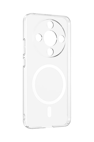 Honor Magic 8 Lite 5g Kılıf M-safe Şarj Özellikli Ultra İnce Sert Pc Uyumlu Açık London Kapak Şeffaf