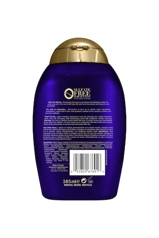 OGX Purple Toning Tonlayıcı Mor Şampuan 385 ML