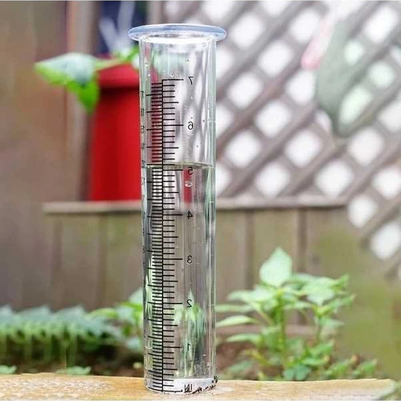 Trendooze 7 Inç Plastik Yağmur Ölçer Tüpü - Soğuk Ve Çatlamaya Dayanıklı