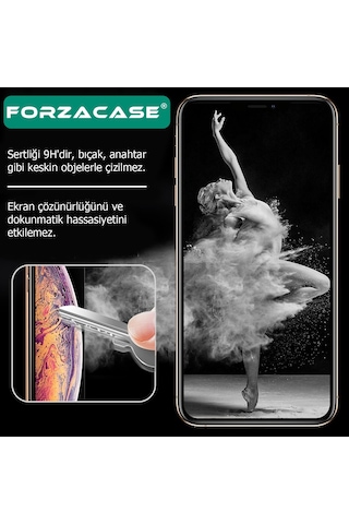 Forzacase Xiaomi Mi 13t Pro İle Uyumlu Temperli Kırılmaz Cam Ekran Koruyucu - Fc002 Şeffaf