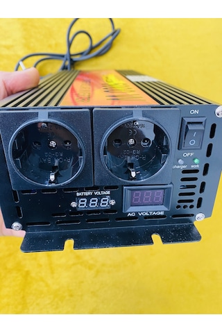 Akü Şarj Eder. 5000 Watt Tam Sinüs Ups İnverter 12-220 Çevirici