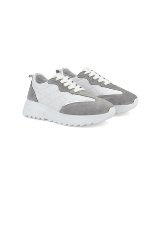 Ziya, Kadın Hakiki Deri Sneaker 1531050z26802420pk Beyaz 1531050z26802420pk 500 Beyaz