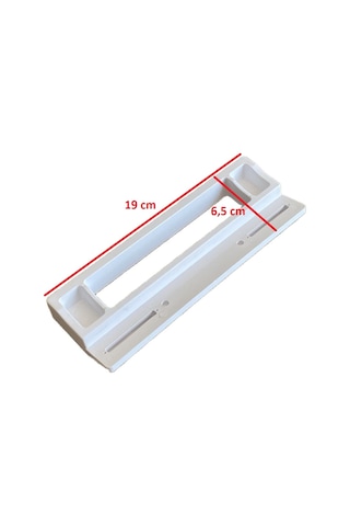 Ariston Uyumlu Buzdolabı Yandan Kapak Mandalı Tutamağı Kapı Kolu Beyaz - 552282671