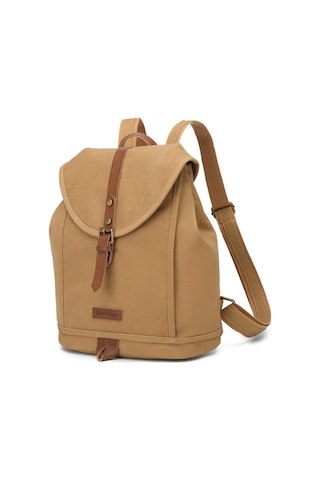 Kanvas Kumaş Kadın Sırt Çantası Smart Bags 1335 Camel