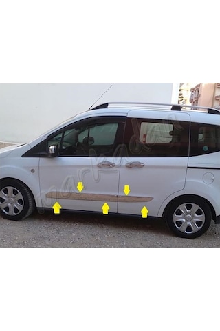 Woc Chrome Ford Tourneo Courier Krom Yan Kapı Çıtası 2014 Sonrası