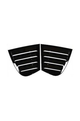 F30 Kelebek Cam Vizörü Kaplama Piona Black Abs / 2012-2019