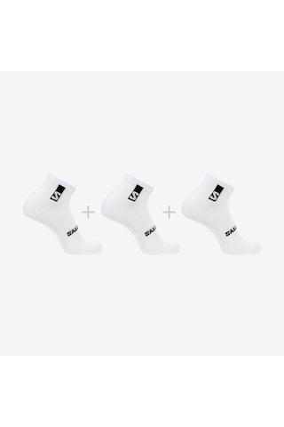 Salomon Everyday Ankle 3-pack Çorap-27413 Beyaz