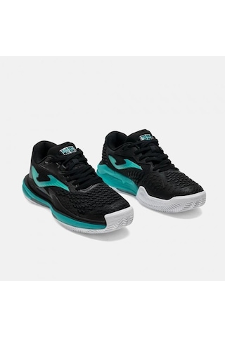Joma Taces2601ac Ace Sert & Toprak Kort Tenis Erkek Ayakkabısı - Siyah/turkuaz