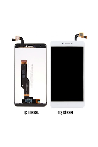 Teknonet Xiaomi Redmi Note 4x Uyumlu Lcd+dokunmatik - Beyaz