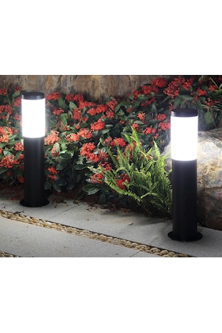 Cata Ct-7013 Bahçe Duvar Aydınlatma E27 Duylu Beyaz - Siyah