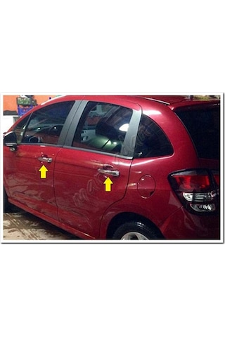 Citroen C3 Krom Kapı Kolu 2009-2016 4 Kapı Paslanmaz Çelik Citroen C3 Krom Kapı Kolu 2009-2016 4 Kapı Paslanmaz Çelik