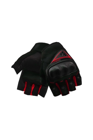 Vexo Santa 2 Motosiklet Eldiveni Kırmızı - Siyah