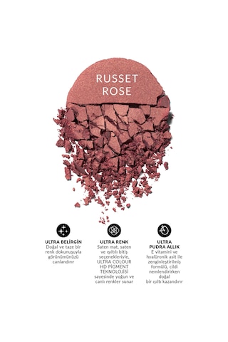 Ultra Colour Pudra Allık Russet Rose 0