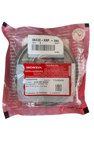 Honda Arka Fren Balatası - Dio - Spacy - Rks Spontini - Cbf - Alpha -pcx 2011 - 2024 Uyumlu 1