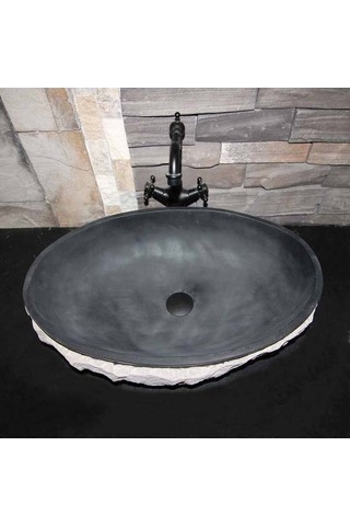 Bazalt Dışı Özel Tasarım Patlatma Lavabo